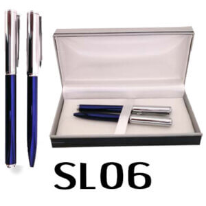 Stylo Gel De Luxe BEILUNER Plaquage Or Véritable - Stylo Plume Moyenne Avec Coffret Cadeau